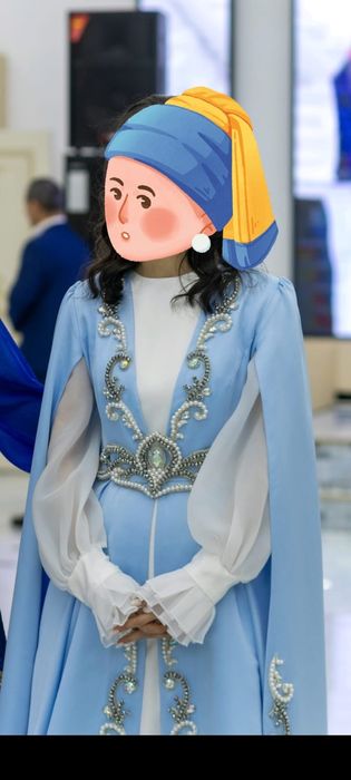 Қыз ұзатуға көйлек. Свадебное платье.