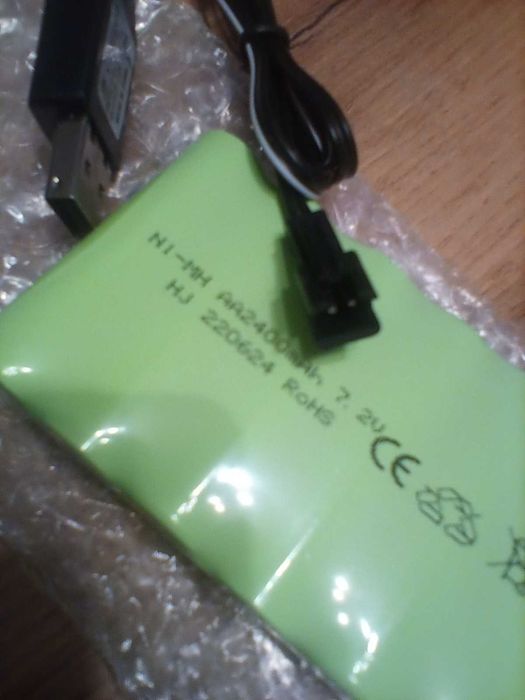 Батерия Ni-MH с USB зарядно детски играчки багери джипове 7.2V 2400A