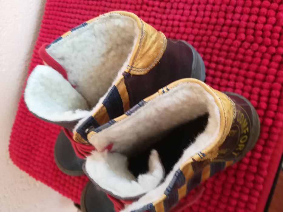 Ghete Carinii Italia nr 36 piele dama