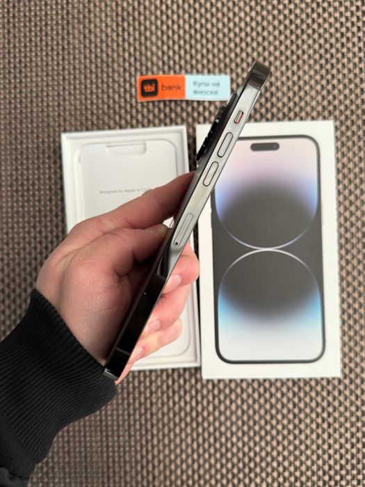 iPhone 14 Pro MAX Лизинг от16Е/мес  Space Black  черен 128Gb