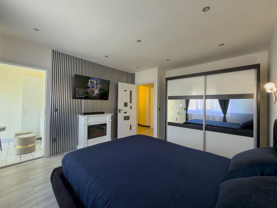 Regim Hotelier Apartament 1 Cameră Ultramodern (Zonă centrală) TV 4K Youtube Premium Netflix 4K Amazon Prime Apple TV Sky Showtime incluse!