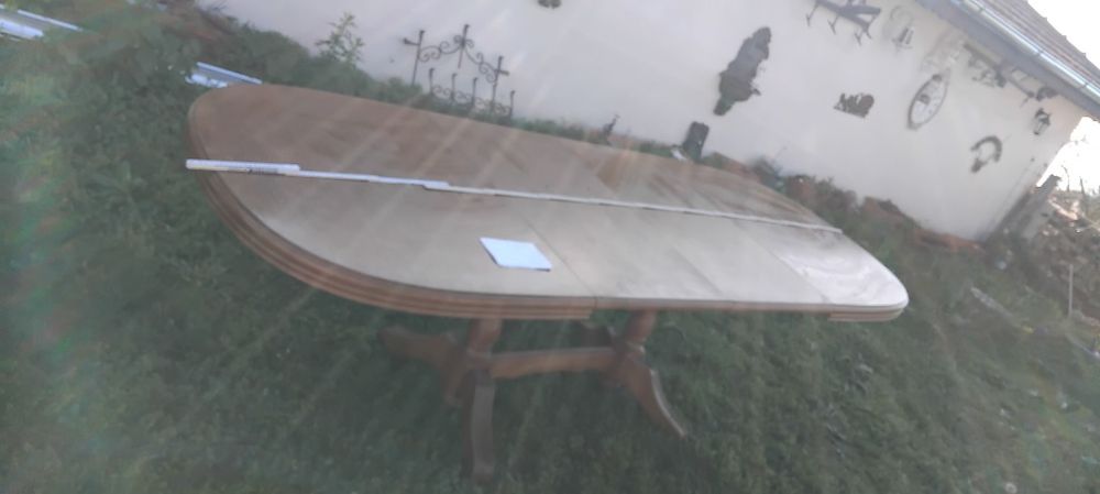 Трапезна Дъбова маса (разтегателна 2,5 м .)