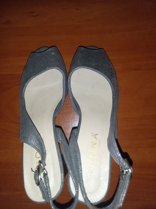 Туфли серый цвет