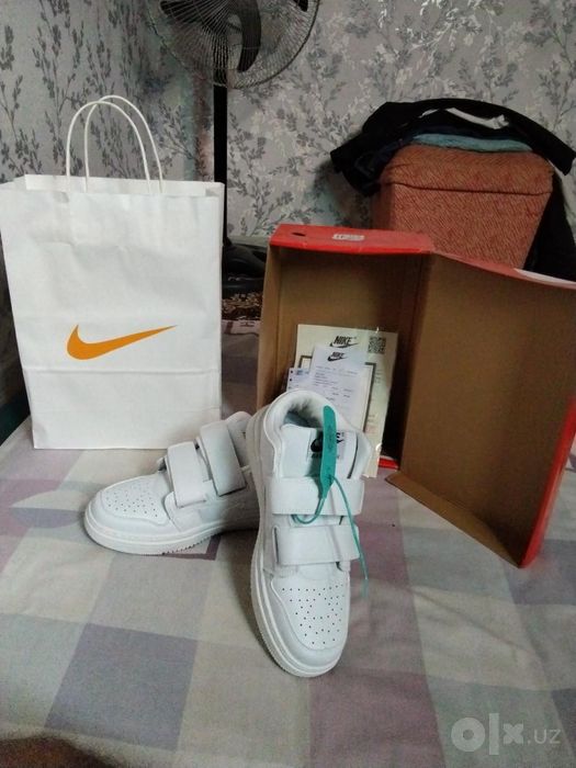 Nike Dunk low с липучками