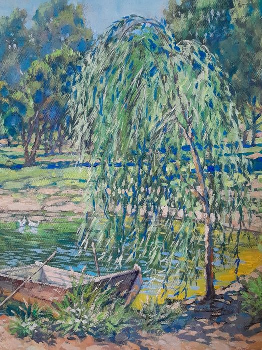 Продаётся картина "Роща" (этюд)