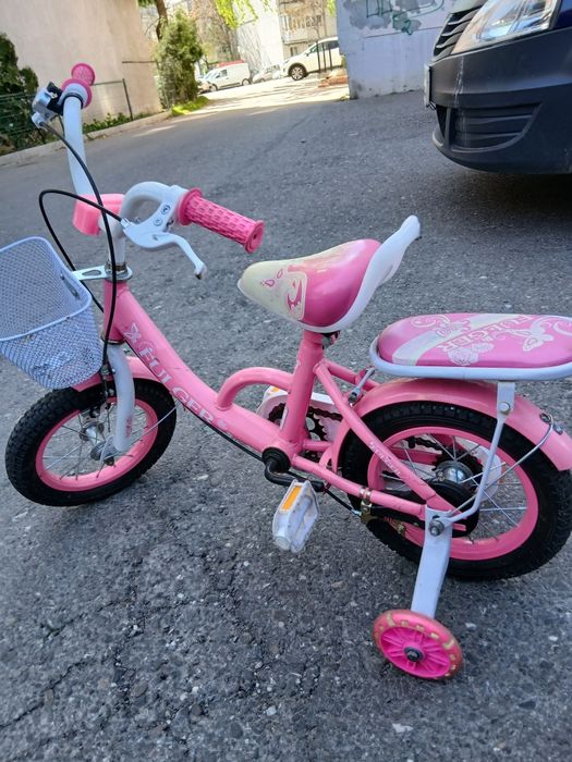 Bicicletă fete roz