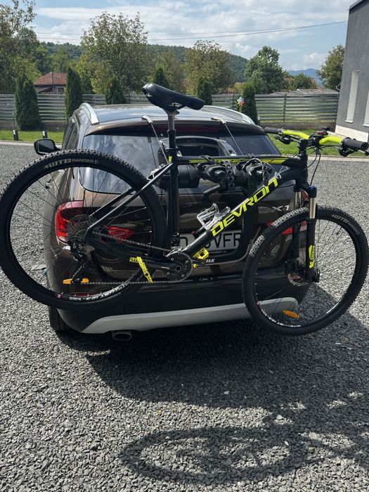 Suport bicicleta Thule RaceWay 991 cu prindere pe haion pentru 2 biciclete