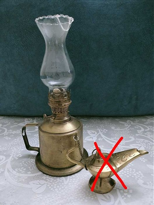 Старые керосиновые лампы