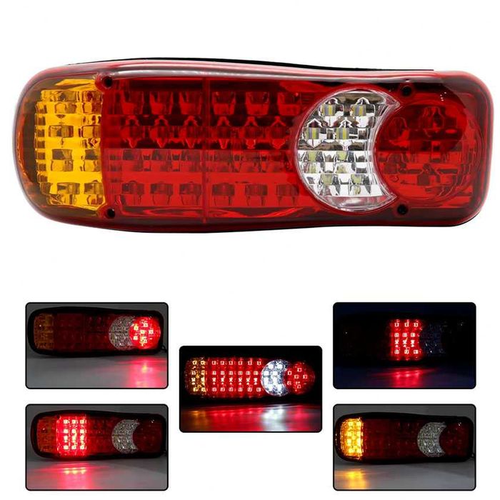 Комплект 12V 2 Броя LED Диодни стопове за бусове ремарке каравана