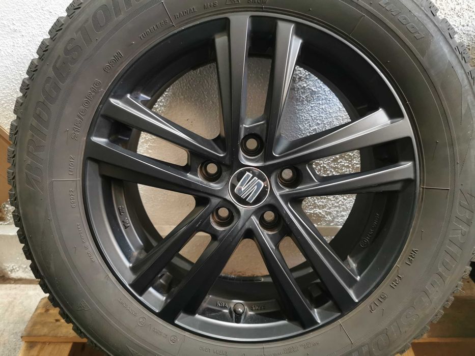 Jante Originale Seat Ateca R 16 cu anvelope de iarna