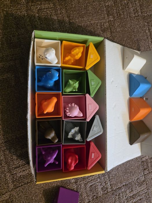 Set educativ montessori pentru copii -dino