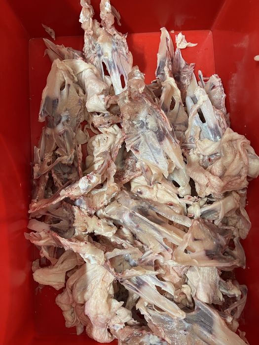 Куриный каркас .