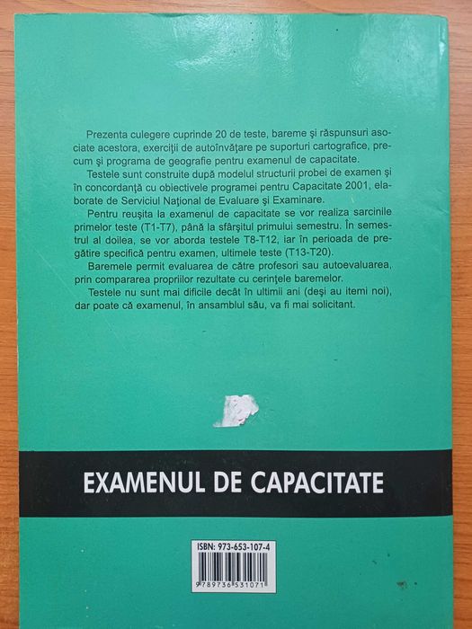 Carte Geografia României+3 caiete student matematică