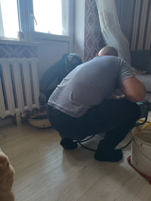 Промывка чугунных батарей