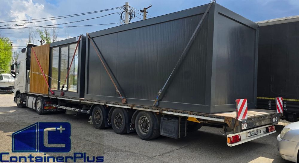 Containere modulare case modulare din structura metalica montaj transp