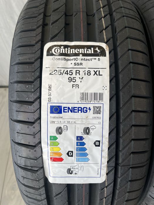 Нови летни гуми 225/45/18 Continental ContiSportContact 5