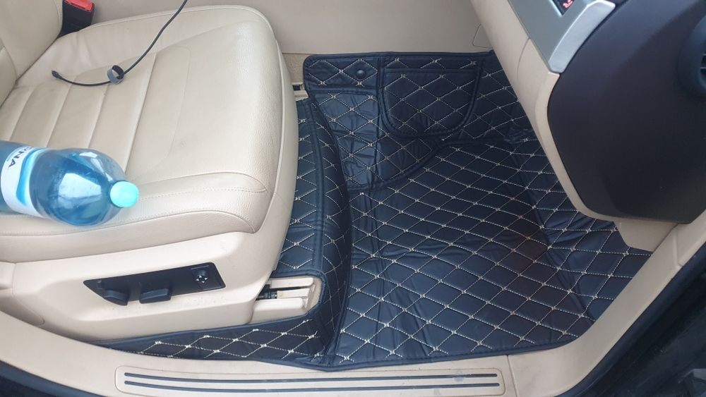 Set covorase presuri cauciuc vw touareg 7L mocheta diamant dedicate 7P