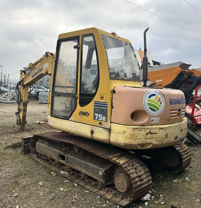 Excavator 7.5 tone KOMATSU PC75 fabricatie 2002