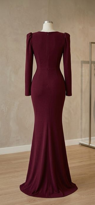Rochie superbă vișinie