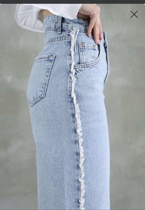 Светло сини дънки, размер 34