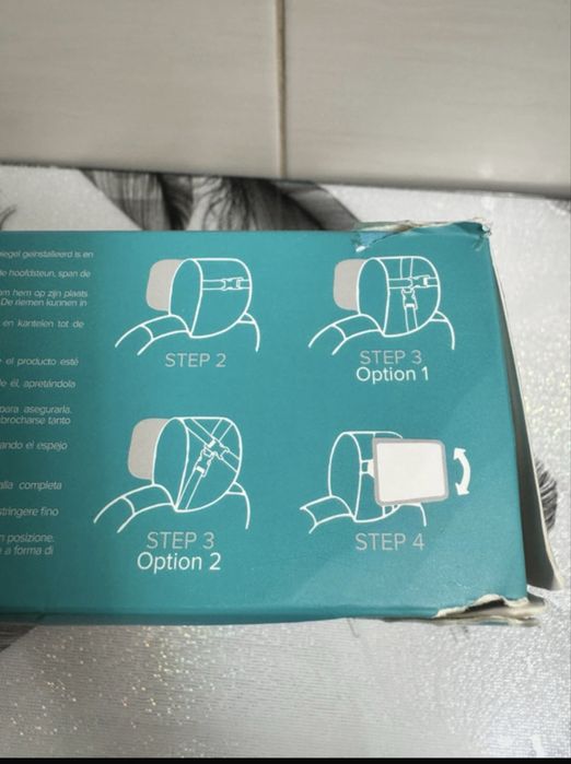 Oglindă 360 grade pentru tetiera spate