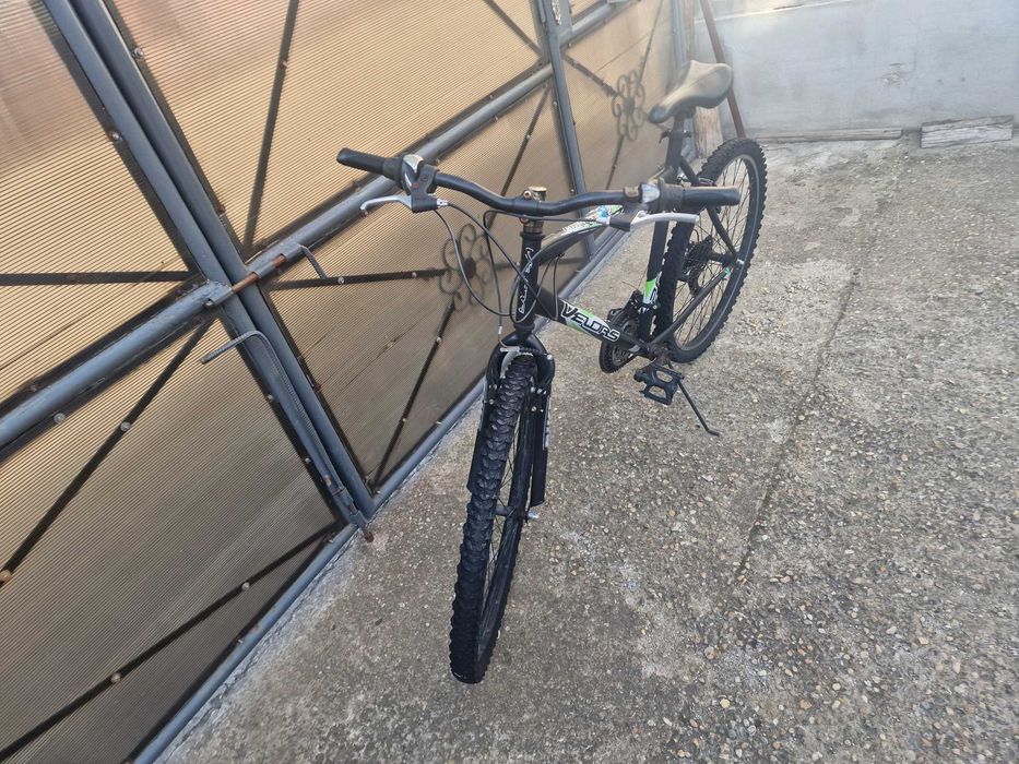 Bicicleta copii MTB Velors 26", verde/negru