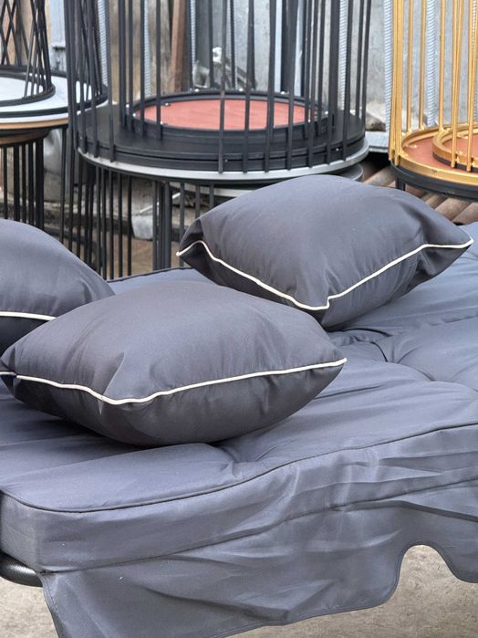 Садовые качели, 3 местные с крышей,