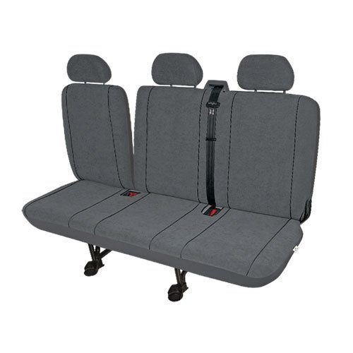 Husa bancheta microbuz 3 locuri cu spatar rabatabil pentru Jumper Jumpy Fiat Ducato Scudo Ford Transit Iveco daily Sprinter Vito Nissan Opel Movano Vivaro Peugeot Boxer Expert Renault Master Trafic VW Caravelle LT Transporter