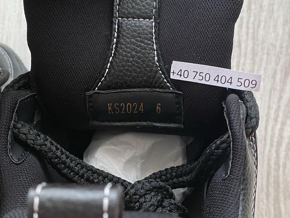 Louis Vuitton Skate Sneaker Black 40