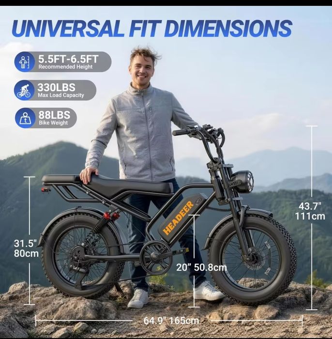 Нов! Електрически мотор 50kmh MAX
