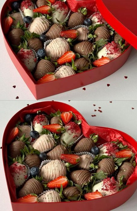 Клубника в шокаладе дайын тортар