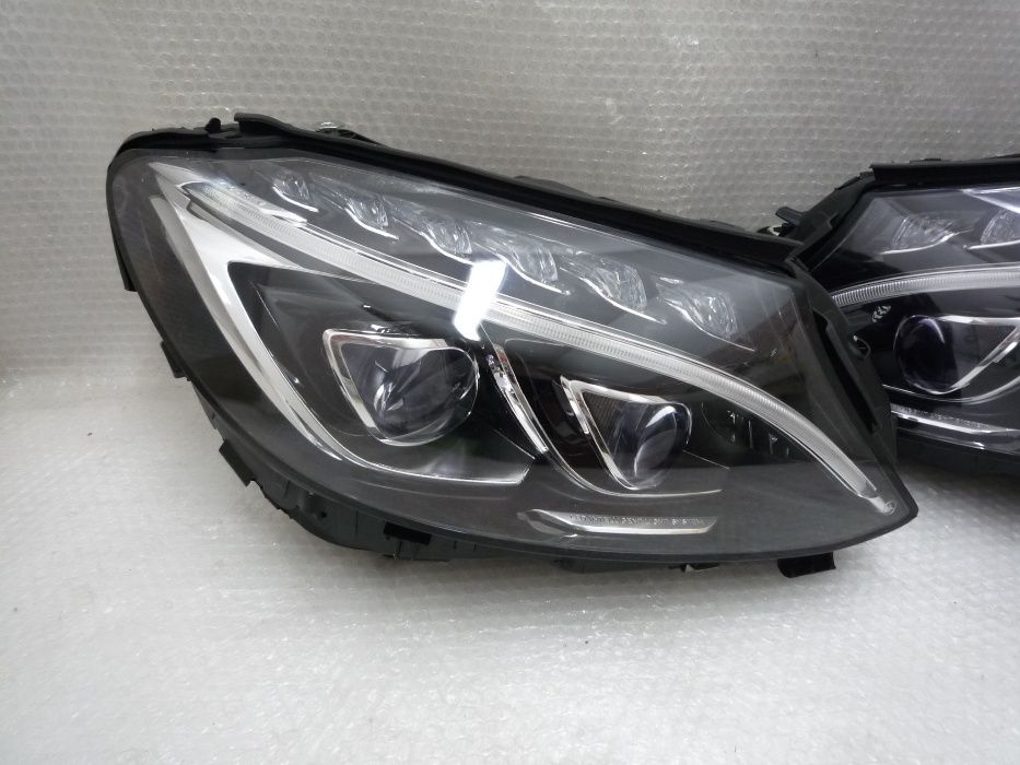 Mercedes C class w205 far full led ils stanga dreapta faruri xenon