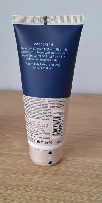 Cremă hidratantă (picioare) Dead Sea Naturals (Ahava)