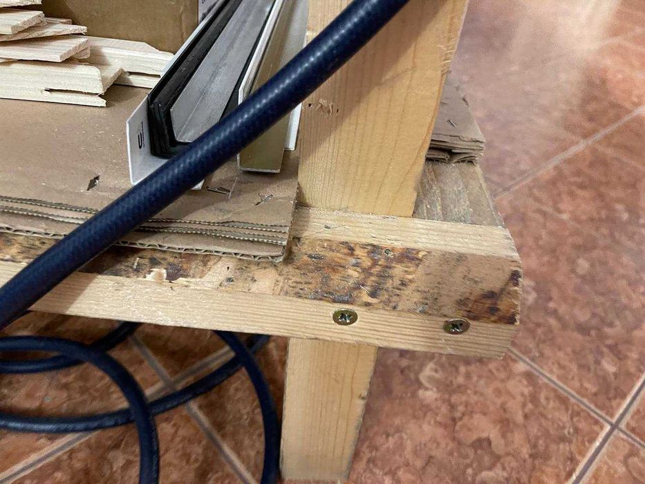 Banc de lucru  250 x 202cm lemn