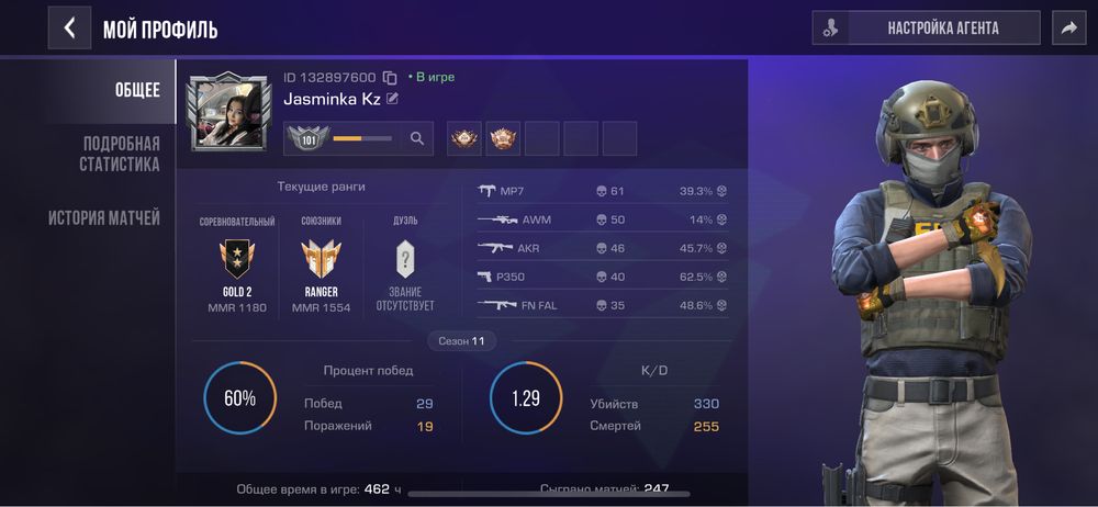 Продам Аккаунт Стэндофф 2