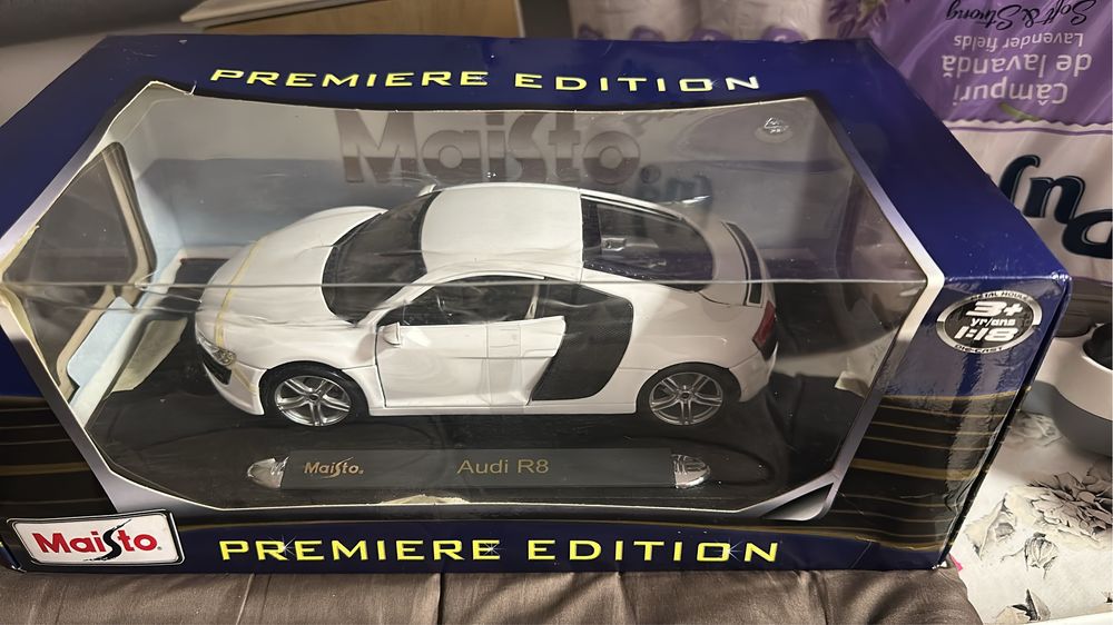 Mercedes, ferrari, bmw, porsche, 1/18 masinuta