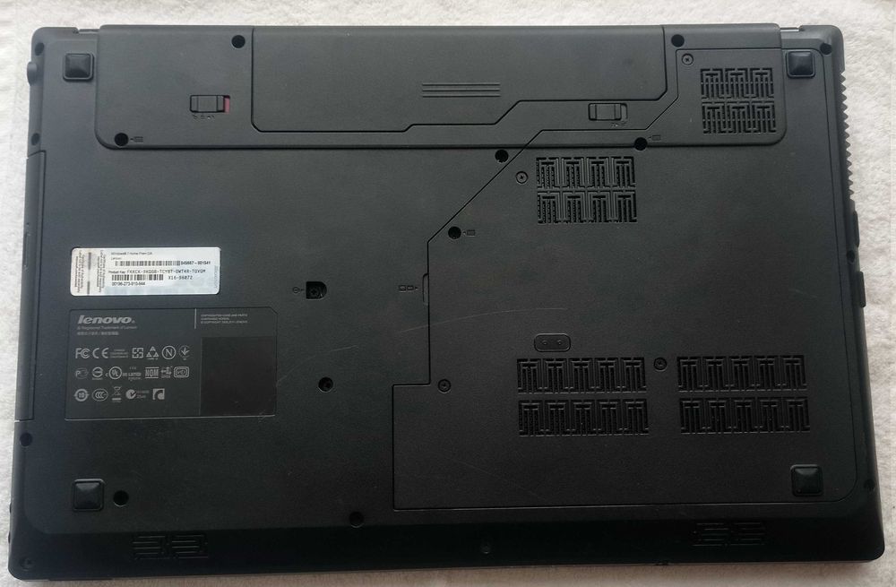 Laptop 17,3" Lenovo G770, Intel Core i5-2430M, 8 GB RAM