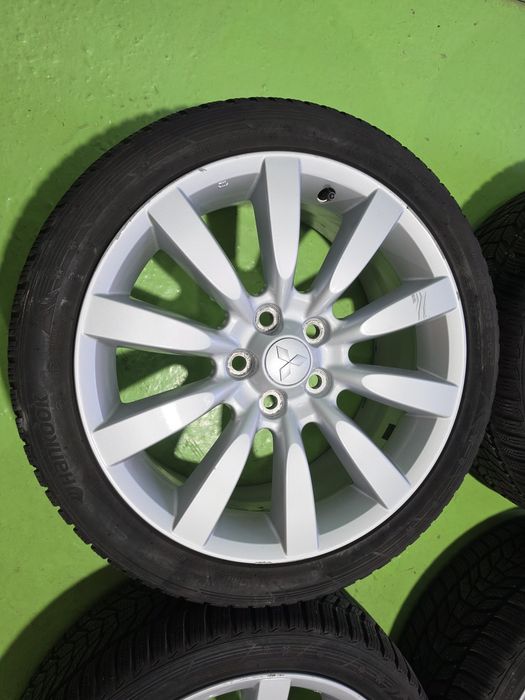 18 5x114.3 Mitsubishi Lancer лети джанти 5х114.3 мицубиши 215/45/18 Hankook зимни