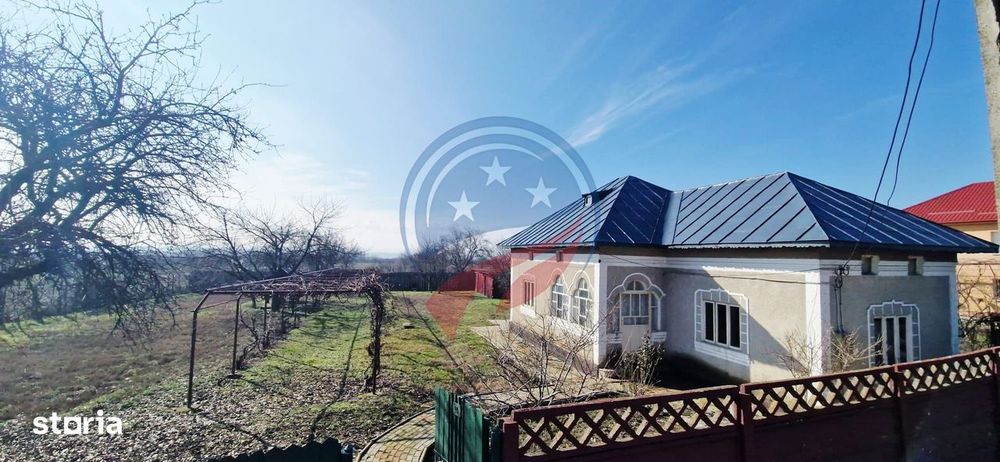 Casa Bradesti  teren  intravilan 7952 mp  deschidere 33 m la DE 70