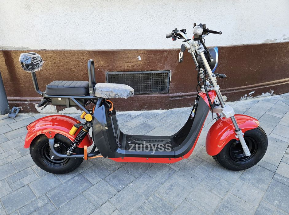 Scuter Electric Fara Permis 1500w 20Ah 60kmh Full Option