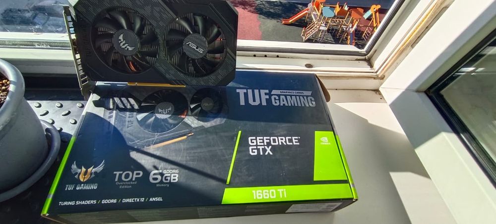 Продам видеокарту 1660 ti