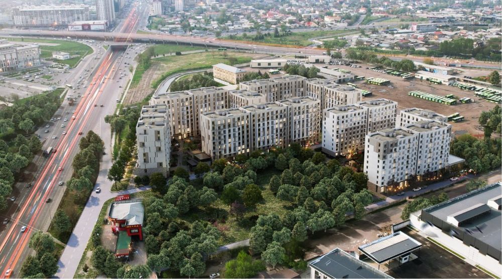 3х комн квартира со СКИДКОЙ 20%! 1м2 по 1360 у.е. Метро Яшнабад! [BX]