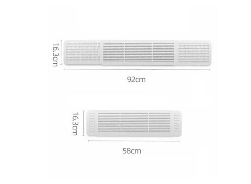 Экран-дефлектор для кондиционера