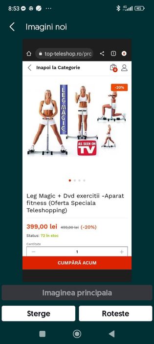 Aparat sport Leg Magic
