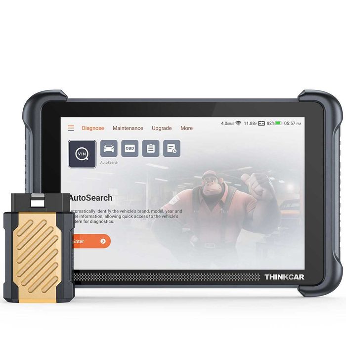 THINKCAR THINKSCAN 689BT – Tester auto profesional multimarca cu limba romana, scanner bidirectional Bluetooth, ecran 8"