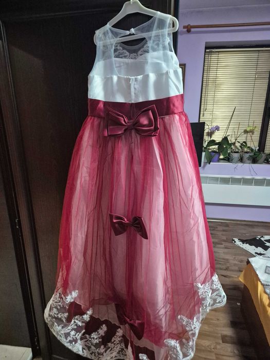 Детска официална рокля за сватба или кръщенки