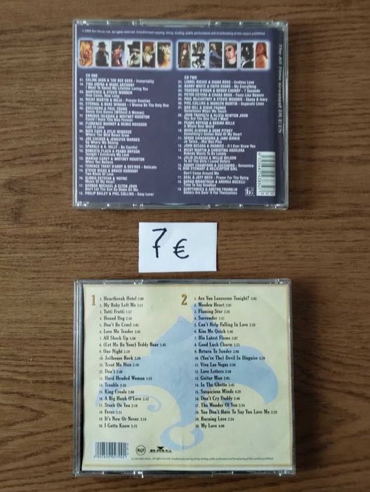 Много запазени CD с музика.Различни жанрове