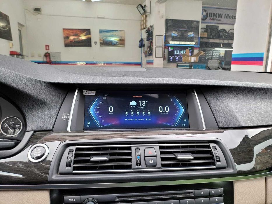 Навигация с ANDROID 14 8GB RAM 128GB HDD BMW F10 F11 БМВ Ф10 Ф11 Андроид CIC NBT + Apple Carplay