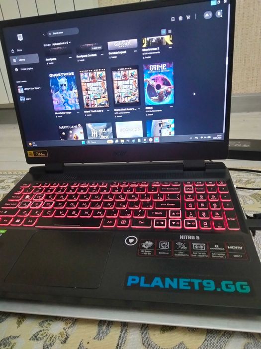 Продается игровой ноутбук!
