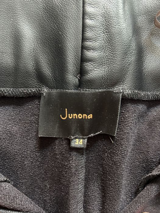 Кожени дънки Junona